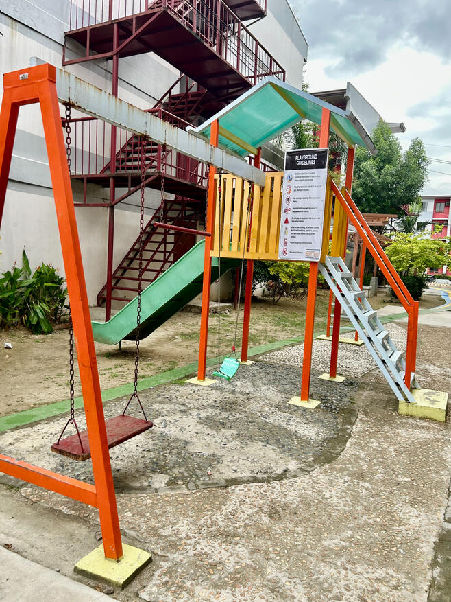 Slide and Swings
